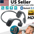 Bone Conduction Headphones Bluetooth 5.1 Wireless Headset Earbuds